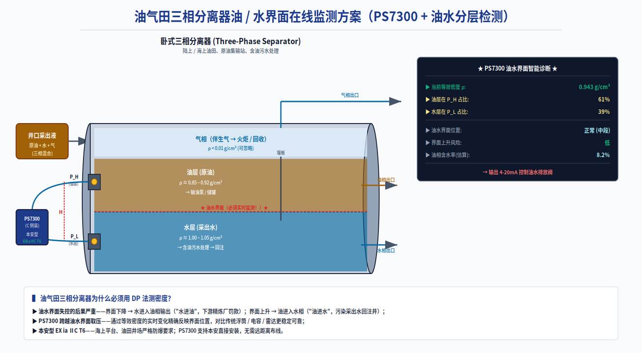 Oil/Water/Gas Interface Online Monitoring · Intelligent Water Cut Estimation