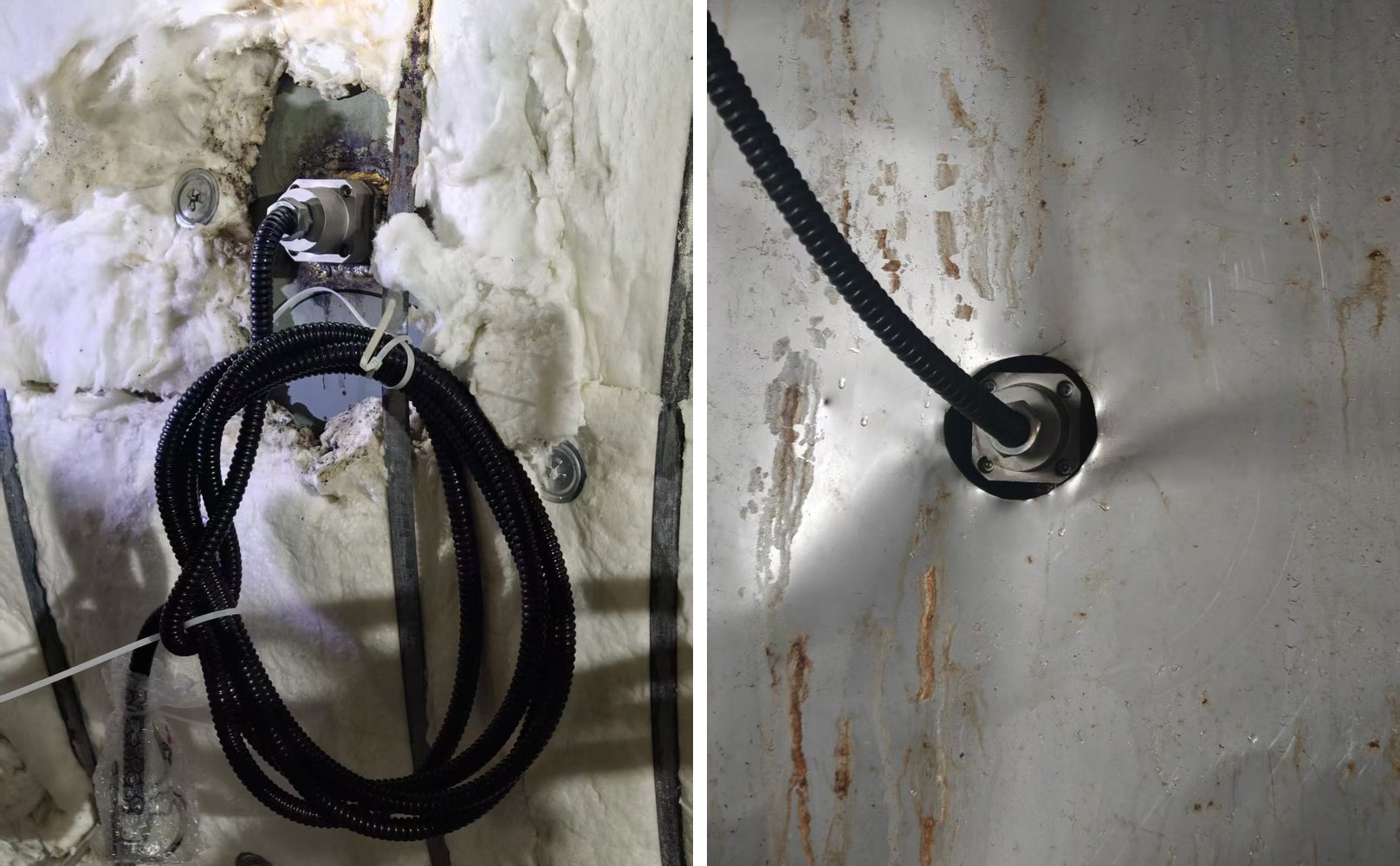 Pisonics PS7000 Enters Service on a DN2000 Salt Evaporator Circulation Pipe